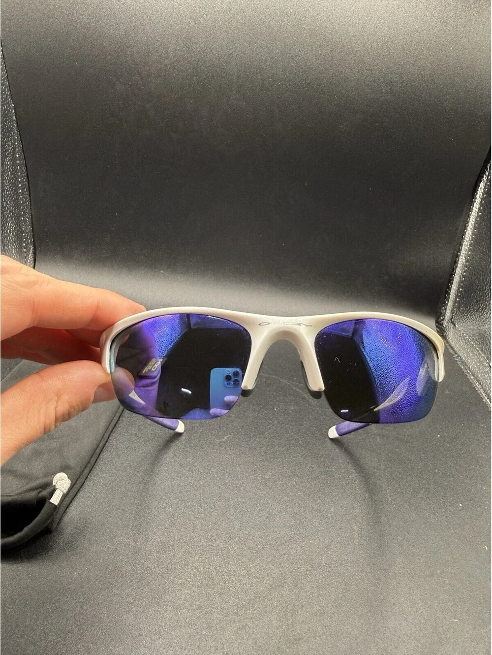Oakley Half Jacket 2.0 Pearl/Violet Iridium Lenses OO9144-08